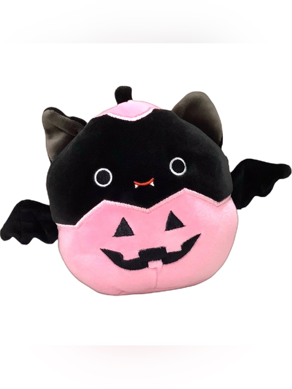 Squishmallow Emily the Bat 5in Plush in Pink Pumpkin Halloween Collectible 🦇